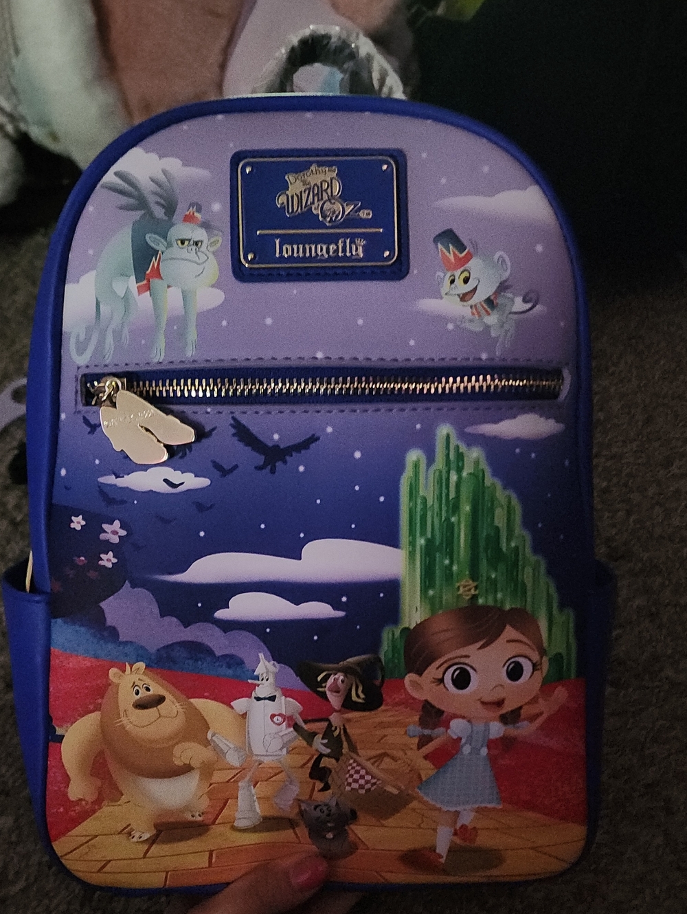 Loungefly Purple Wizard of Oz Kids Mini Backpack